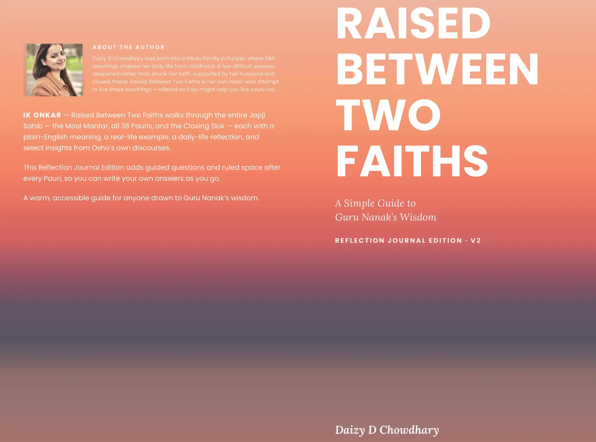 Raised Between Two Faiths